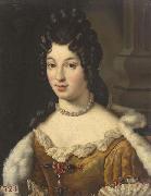 Jean-Baptiste Santerre Portrait of Maria Adelaide of Savoy Sweden oil painting artist